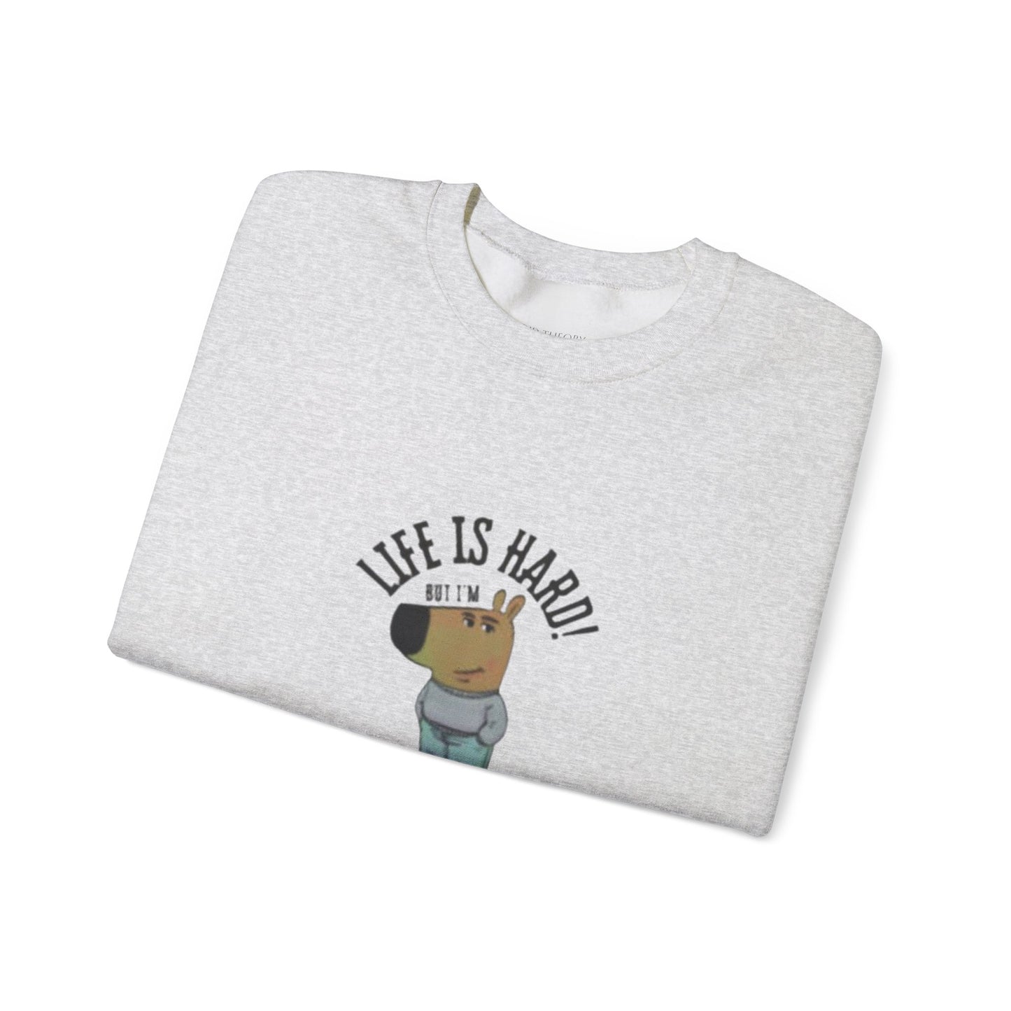 Chill Guy Meme Crewneck – Cozy Streetwear Sweatshirt for Everyday Vibes