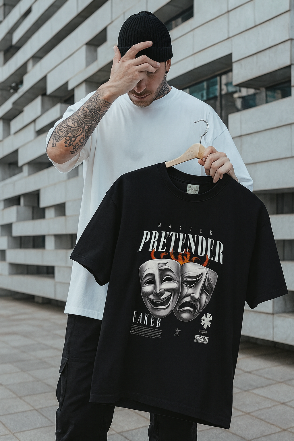 Pretender Graphic Tee – Limited Edition Streetwear Drop