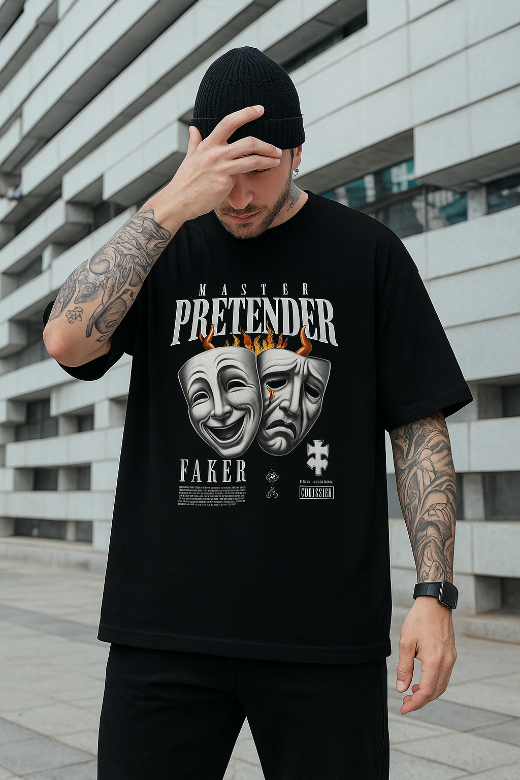 Pretender Graphic Tee – Limited Edition Streetwear Drop